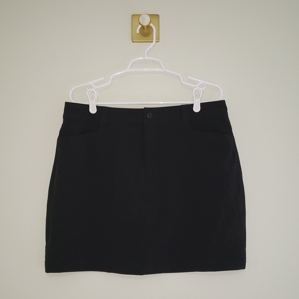 Bundle Eddie Bauer Skorts 12 Gray Black Athletic Hiking Outdoor Camping Tennis - Picture 7 of 16